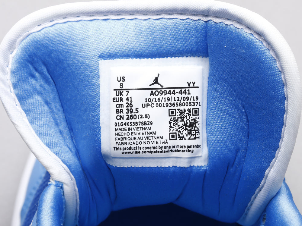 BL - AJ1 North Carolina Blue