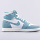BL - AJ1 Green Suede Tiffany