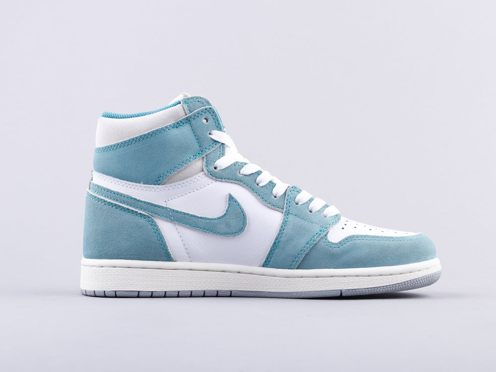 BL - AJ1 Green Suede Tiffany