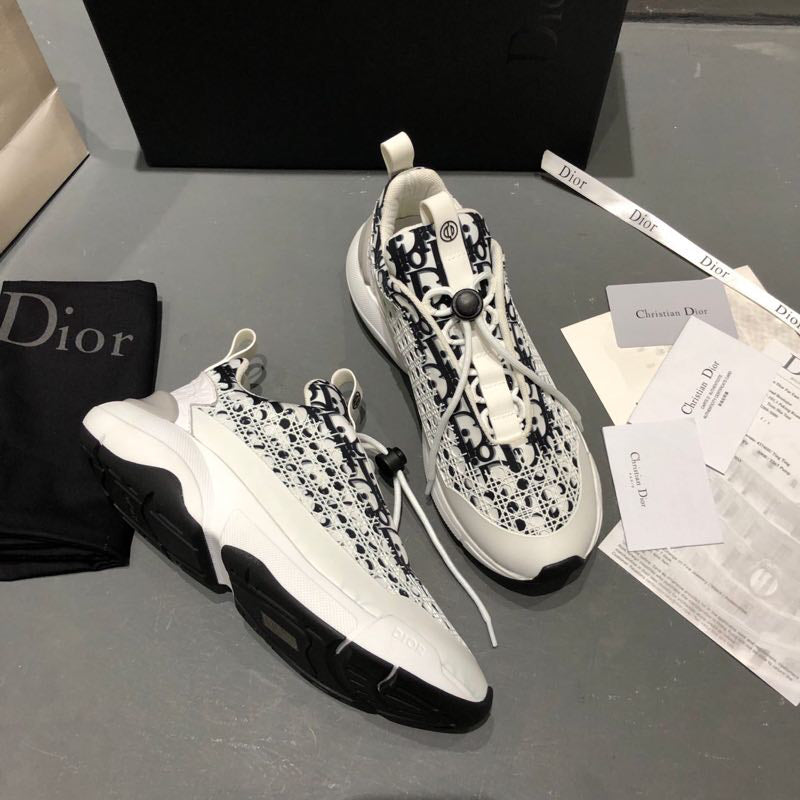 BL - DIR B24 BLnogram White Black Sneaker