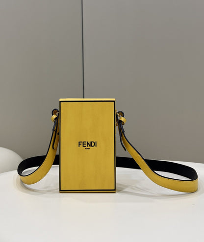 FI Vertical Box Yellow RM 6,400 Bag For Woman 17cm/6.5in 7VA519ADP6F1CIA