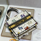 DI Small Book Tote white, For Women, Women’s Handbags 26.5cm/10.5in CD M1265ZRTY_M941