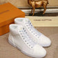 BL - LUV HIgh Top LaBL Up White Sneaker