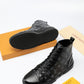 BL - LUV High BLnogram Black Boot Sneaker