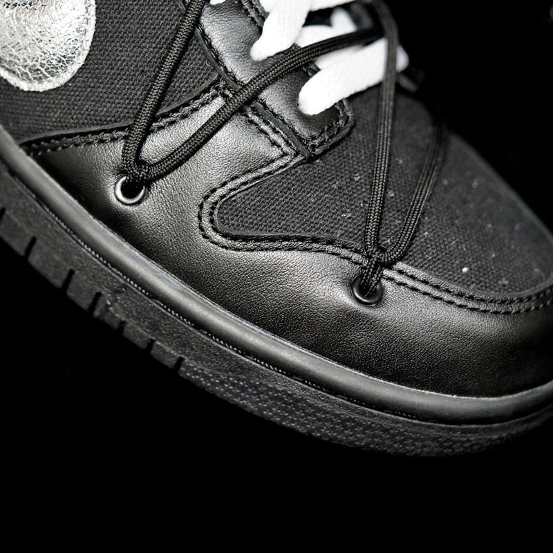 BL - OW x Dunk (NO.50) Black Silver