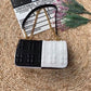 BB Horseferry Print Quilted Small Lola Bag Monogram Black And White For Women, Bags 9in/23cm