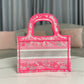 DI Mini Book Tote Pink, For Women, Women’s Handbags 22.5cm/9in CD S5475ZRVJ_M956