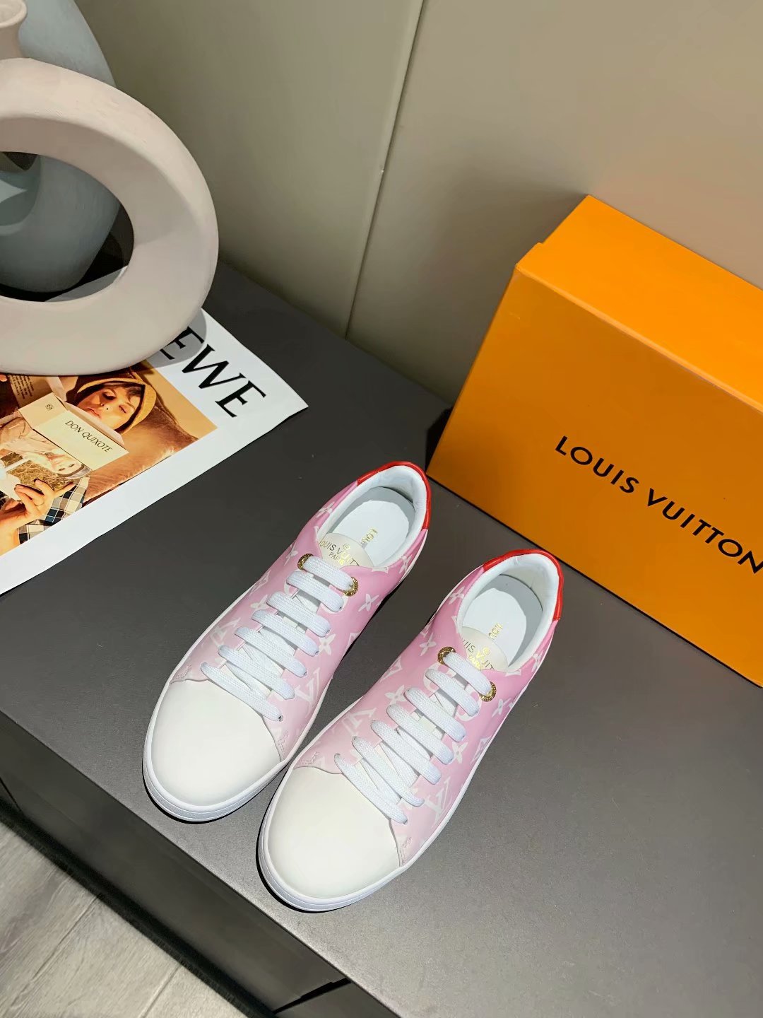 BL - LUV Time Out Orange White Sneaker