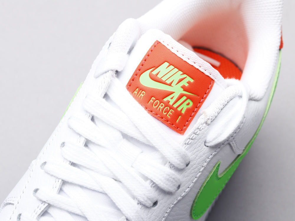 BL - AF1 White powder green low top