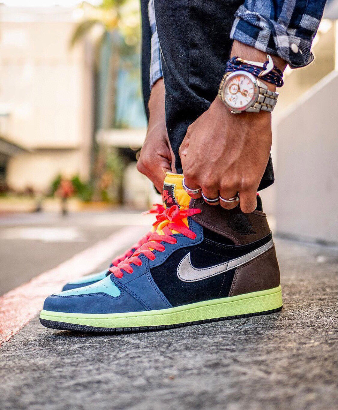 BL - AJ1 High Color Patchwork