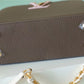 LV Capucines Mini Taurillon Smokey Brown Green/ Creme/ Pink For Women,  Shoulder And Crossbody Bags 21cm/8.3in LV