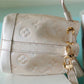 LV Nano Noe Monogram Empreinte Light Beige For Women,  Shoulder And Crossbody Bags 6.3in/16cm LV M81463