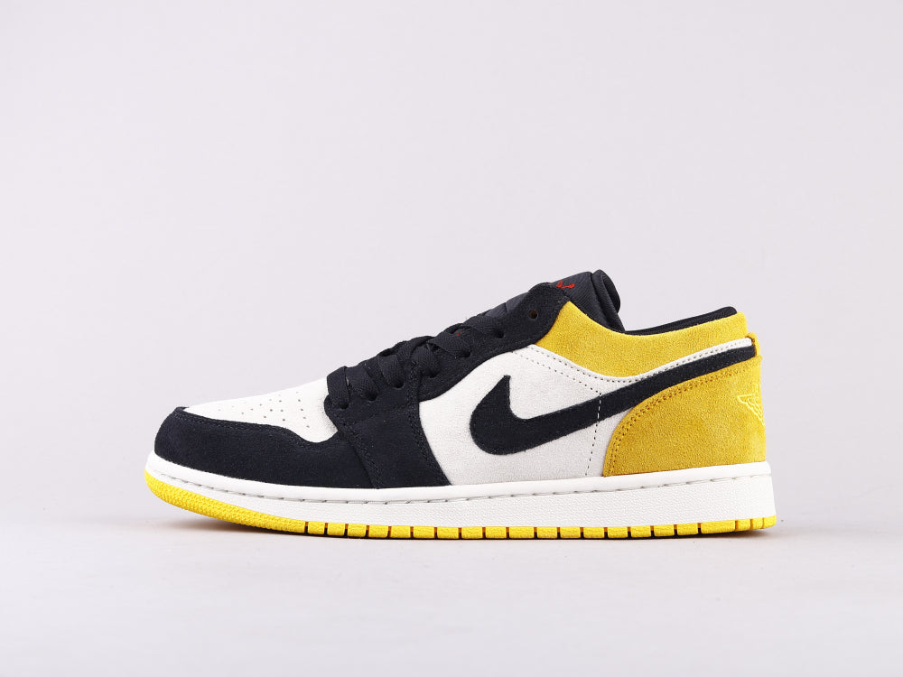 BL - AJ1 black and yellow toes