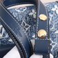 LV Dauphine MM Denim Jacquard Monogram Pattern Navy Blue For Women,  Shoulder And Crossbody Bags 9.8in/25cm LV M59631